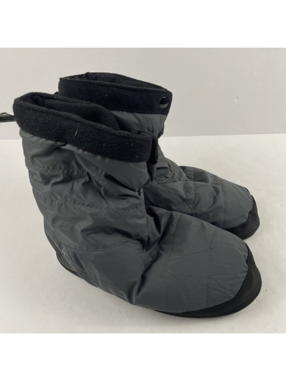REI Cabiniste Camp Slippers Duck Down Women’s M Fleece Lined Winter Camping
